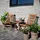 House Nordic Caor Aufbewahrungskorb 50 x 50 x 50 cm Braun