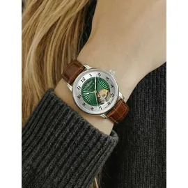 Zeppelin 8567-2 Unisex Friedrichshafen Open Heart Automatik 36mm 5ATM
