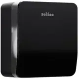 Satino Toilettenpapierspender HYGINITY S JT1 System 333405 schwarz Kunststoff, 1 St.