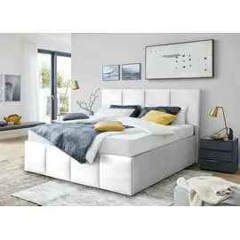Halmon Schlafkomfort Betten Dalas 140 x 200 cm H3 Weiß