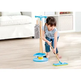 HaPe Spielzeug-Putzset mit Ordnungsständer Mehrfarbig