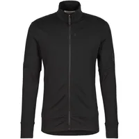 Icebreaker Merino 260 Quantum IV Reißverschlusspullover - Black - S
