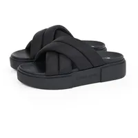 Tommy Hilfiger Tommy Jeans FLATFORM SANDAL Schwarz - Schwarz