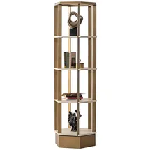 JV Möbel Raumteiler Regal 58 x 50 x 183 cm Beige