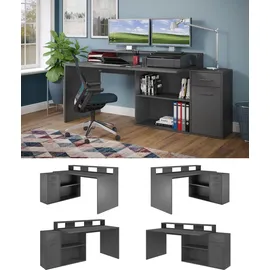 trendteam Schreibtisch Gamer Anthrazit