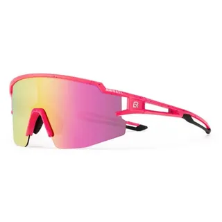 ROCKBROS Kinder-Fahrradbrille, polarisiert, UV-Schutz rosa