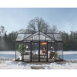 Canopia Triomphe Gardenchalet, schwarz, 16 m2