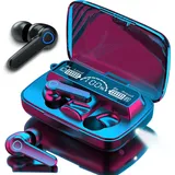 NAUC In-Ear Bluetooth Kopfhörer für Motorola Moto G / Power (2025) Earbuds Ohrhörer - Schwarz