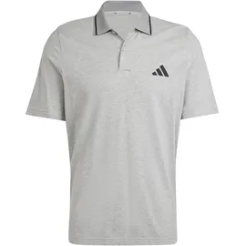adidas Essentials SMALL Logo Pique Polo Shirt Schwarz XL