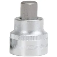 KS Tools 1/2" Bit-Stecknuss Innensechskant, kurz, 9mm