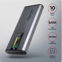 AXAGON EEM2-SD2 USB-C 10Gbps - M.2 NVMe