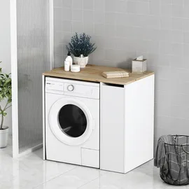 Vicco Waschmaschinenschrank Viktor 93.5 x cm mit 3 Fächer