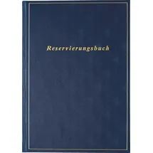 rido/idé Reservierungsbuch 2026 | A4, Kunststoff, dunkelblau