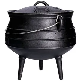 TP Dutch Oven 12 l Gusseisen schwarz