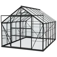 Vitavia Gewächshaus Neptun Plus 9900 ESG/HKP, inkl. Fundament, ca. B257/H238/T383 cm
