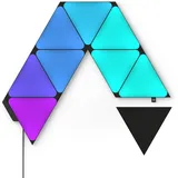 Nanoleaf Shapes Ultra Black Triangles Smart Lighting LED Panel Starterkit 9x 1.5W (NL47-0102TW-9PK)