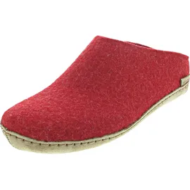 Glerups Pantoffeln Rot 42