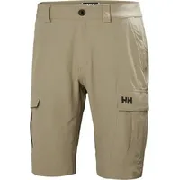HELLY HANSEN Herren Shorts HH QD CARGO SHORTS 11, Größe 38 in Grau FALLEN ROCK