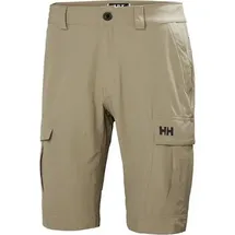 HELLY HANSEN Herren Shorts HH QD CARGO SHORTS 11, Größe 38 in Grau FALLEN ROCK
