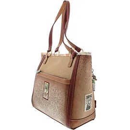Anekke Peace & Love Schultertasche Polyurethan Khaki