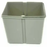 Naber Ersatzeimer, alu grau (15 Liter).