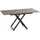 WFL GROUP Axen Dunkelgrau Laminat 120-160 x 80 x 38-75 cm