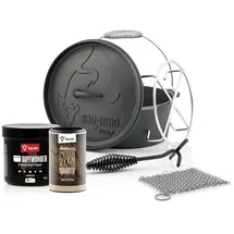 BBQ-Toro Dutch-Oven-Set mit Dutch Oven Master 6-tlg.