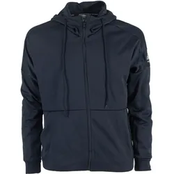 Jacke Combat Track Top Hoodie in Blau 2XL