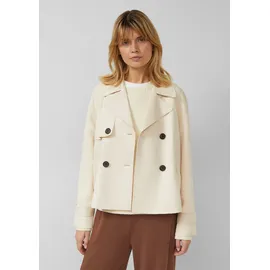 s.Oliver Cabanjacke im Relaxed Fit in Velourslederoptik - 42