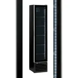 Ristoattrezzature SLIM Getränkekühlschrank stehend 1 Glastür schwarz +0 +10 °C 160 lt 39x47,5x188h cm