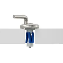 HARO Hamberger Steckscharnier BVO-Spreizdübel D1302H Edelstahl, Drehpunkt
