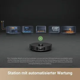 DREAME X40 Master Saugroboter mit Wischfunktion schwarz