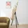[en.casa] Garderobenständer Laerdal 172 x 49 x 49 cm Schwarz