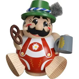 Seiffener Volkskunst eG Räuchermann Bayer 12cm