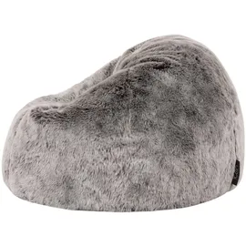 I.C.O.N. icon Sitzsack Grau, Kunststoff, 100 L, 1-Sitzer, 65x45x65 cm, Hergestellt in Deutschland, Wohnzimmer, Hocker, Sitzsäcke, Kindersitzsäcke