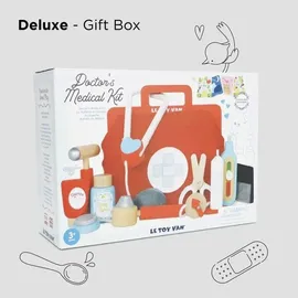 Le Toy Van Vintage-Arztset, Rot