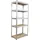 Trutzholm Schwerlastregal Metall 180x90x40 cm silber 2er-Set