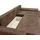 luma-home Vintage Ecksofa Schlafsofa Eckcouch L-Sofa mit Ottomane und Bettkasten in Braun / 18011 - 2 Jahre Gewährleistung - mind. 14 Tage Rückgaberecht - Braun