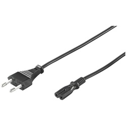 goobay Anschlusskabel Eurostecker schwarz