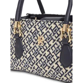Tommy Hilfiger Grace Mini Satchel Polyurethan Blue/White