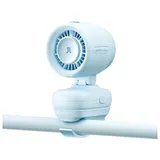 Jisulife Handventilator Jisulife Kinderwagenventilator 4 5000 mAh Mini Ventilator schwarz