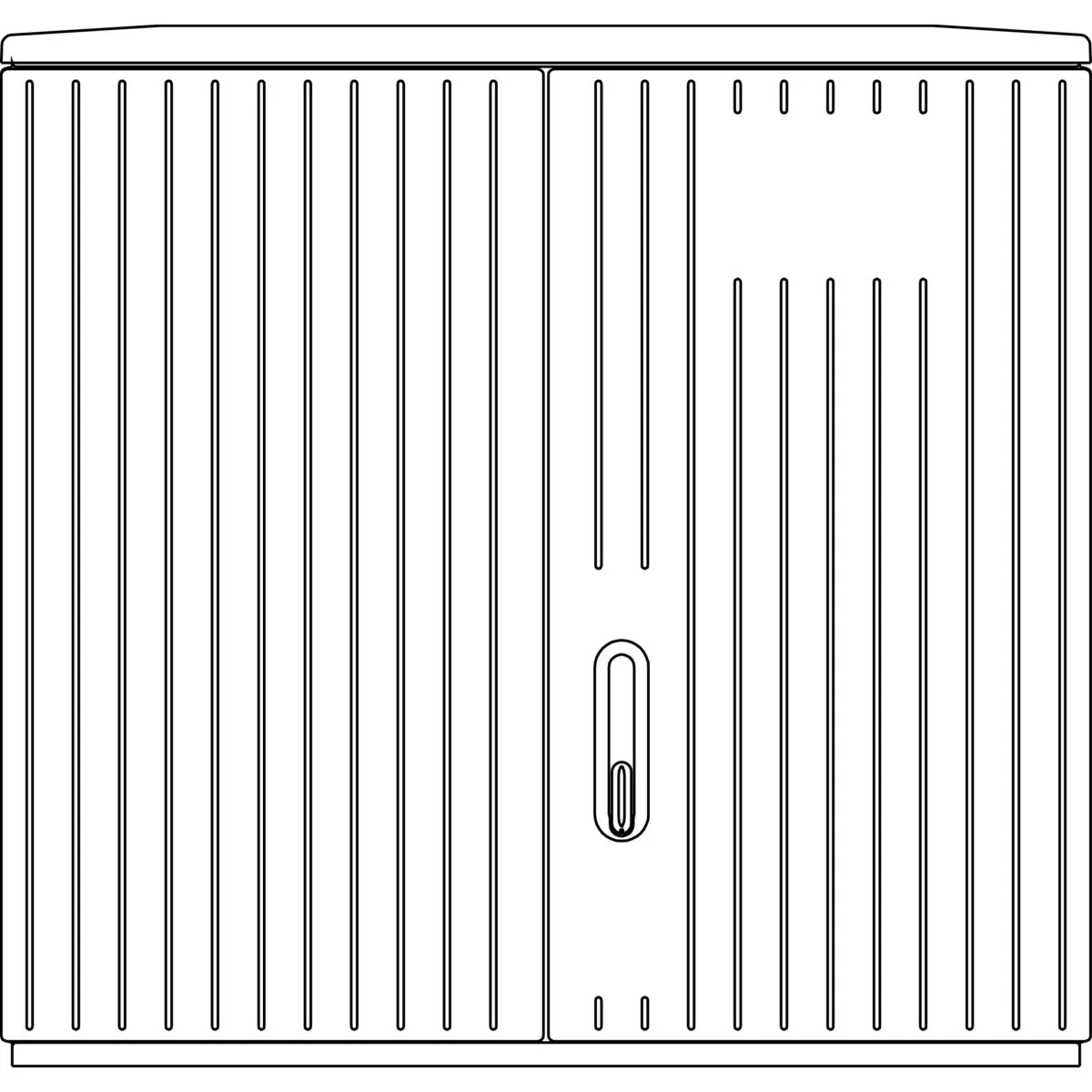 Elsta Mosdorfer Polyesterschrank 10031371