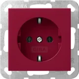 Gira Schuko-Steckdose System 55 Rot 1 St.