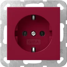 Gira Schuko-Steckdose System 55 Rot 1 St.