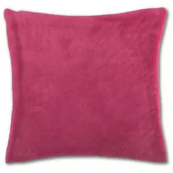 Bestlivings Kissenhülle ca. 40x40cm flauschig mit Reißverschluss, in vielen Farben erhältlich ( Auswahl: Pink )