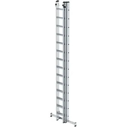PROREGAL Sprossen-Schiebeleiter 3-teilig mit nivello®-Traverse 3x8 Sprossen