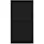 luxebath Wandnische Duschnische 30 x 60 x 10 cm Schwarz