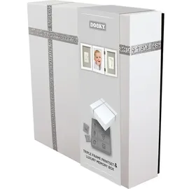 Dooky Luxury Memory Box Triple Frame Printset Baby-Abdruckset 1 St.