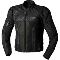 RST S-1 Mesh, Textiljacke wasserdicht - Schwarz/Schwarz - 6XL