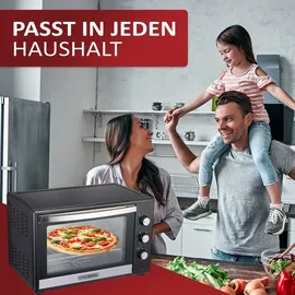 Steinborg SB-3006 Backofen 60 Liter Schwarz